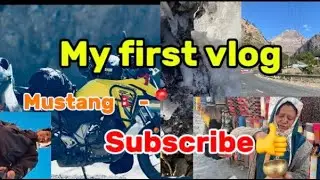 First time mustang pugiyo🏔️😱#mustang #firstvlog #motovlog #newaccount 