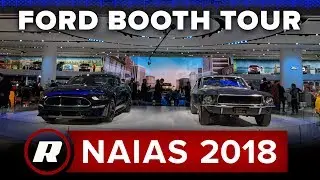 Ford Booth - Tour the Floor of the 2018 Detroit Auto Show | NAIAS 2018