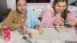 White Sauce Pasta Challenge | Mukbang | asmr #whitesaucepasta #mukbang #asmr 