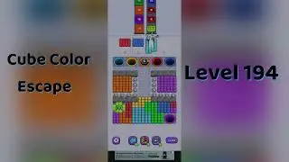 🧩 Cube Color Escape Level 194 Walkthrough | Step-by-Step Guide 🎮 | Go Answer