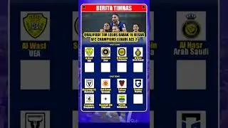 Daftar Tim Lolos 16 Besar Liga Champions Asia ACL 2 2025/2026
