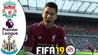 FIFA 19 Liverpool Vs Newcastle | Premier League 2018/19 | PS4 Full Match