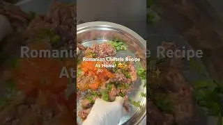 Romanian Traditional Cuisine | You Must Try At Home! ✨😍 #foodie #shorts