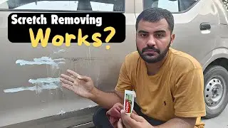 Car Scratches Removing With Colgate