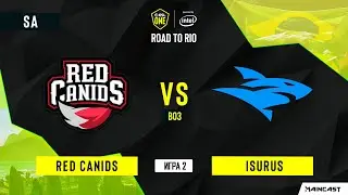 RED Canids vs ISURUS [Map 2, Mirage] ESL One: Road to Rio