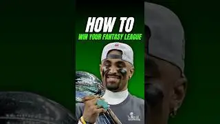 How to WIN your Fantasy Football League this year #nfl #fantasyfootball