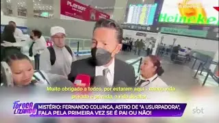 🇧🇷 Fernando Colunga no Fofocalizando (Mat&eacute;ria 2025)