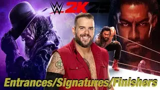 WWE 2K25 Entrances/Signatures/Finishers: Josh Briggs