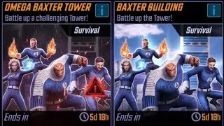 Baxter Building & Omega Baxter Tower(NO TALKING JUST GAMEPLAY)-MSF
