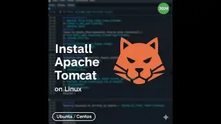 Install apache Tomcat Server in Linux  #tomcat #apache #tomcatserver