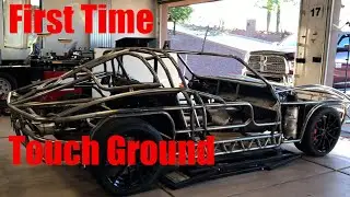 Episode 9 - The Marriage - First time on Ground | 1963 C2 Custom Split Window All Tube Chassis Exo