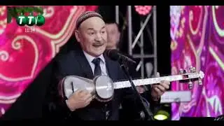 Орзу Буриев КУШ САХИЛ НАВОЛАРИ курсатувининг янги йил сони мехмони туркманча