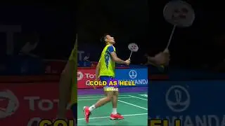 Lee Chong Wei's Savage Stare!🤨#badminton #leechongwei #funnybadminton
