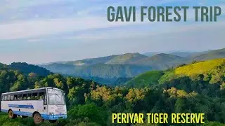 KSRTC FOREST TRIP | KUMILY TO PATHANAMTHITTA VIA GAVI | PERIYAR TIGER RESERVE🐯🌴😍 | ASH2TRAVEL