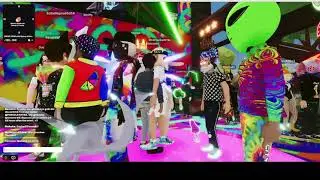 Mana Metaverse live Sendung Decentraland META Party MAGIC HOUR TRUs  & #Friends music