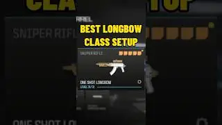 НОВАЯ *ОДНОСТРЕЛЬНАЯ* КОМПЛЕКТАЦИЯ ДЛИННОГО ЛУКА в MW3! 🚨