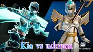 Kia Vs Udonna challenge | power rangers legacy wars