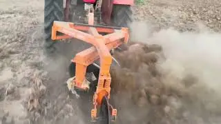 Automatic disc plough @Charbhujaagro