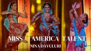 MY WINNING TALENT AT MISS AMERICA! NINA DAVULURI BOLLYWOOD FUSION DANCE!