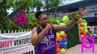 B.I.G LIVE @curvyventures summer bash 25 #plussizeliterallymeansextrabeautiful #big #plussize
