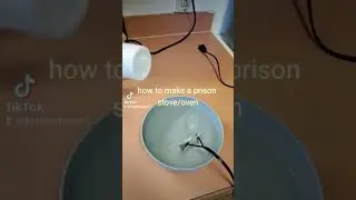 a good life skill I learned while locked up. prison oven.how to make a stinger/banger
