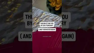 This must find you by 10th February