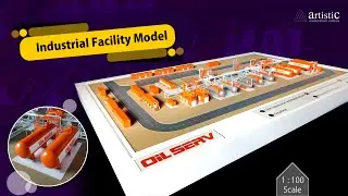 Industrial Physical Scale Model of OILSERV, Dubai