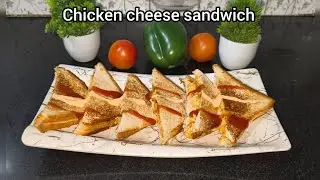 Chicken cheese sandwich 🥪 