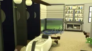 Luxurious Spa Bathroom - The Sims 4 ||  Speed Build