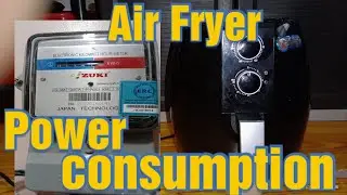 AIR FRYER POWER CONSUMPTION WITH ACTUAL SUBMETER READING BEFORE AND AFTER COOKING#airfryerreview