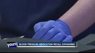 Blood pressure medication recall expands again to include losartan
