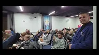 Požehnaný čas pre slovo poslúžil nam pastor Sergej na teme: Matúš 5:1-9