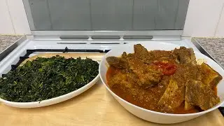Easy Beef Stew and Amaranth Vegetables @kokogracetv #cookingvideo #cookingchannel
