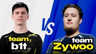 ZYWOO против B1T на FACEIT с руководством по использованию утилит, многоракурсным обзором и голос...
