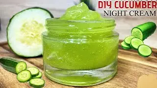 Cucumber Night Cream  For Spotless,Fair And Glowing Skin| Remove Acne & Dark Circles