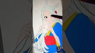 It wasn't intentional at all❗#art #digitalart #artist #drawing #draw #anime