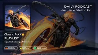 70s 80s 90s Classic Rock Podcast Music🤘Classic rock playlist | Podcast Music