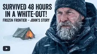 SURVIVAL in DEEP SNOW ; Extreme WINTER Camping, Bushcraft
