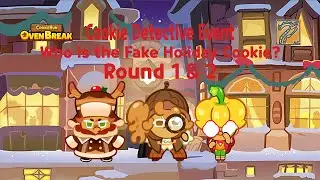 Cookie Run: OvenBreak Cookie Detective Event Who is the Fake Holiday Cookie? Round 1 & 2