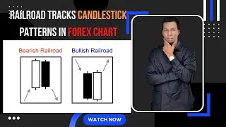 Railroad Tracks Candlestick Patterns in forex chart