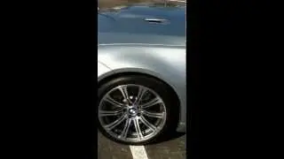 2011 BMW M3 Silverstone metallic II in the sun