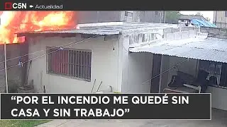 Explosión y pánico en San Martín