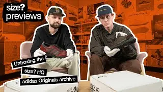 Unboxing the size? HQ adidas Originals archive - size?previews Episode 05