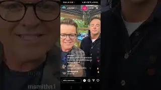 I'm a celebrity get me out of here Instagram live ant and Dec s23e21 9.12.23