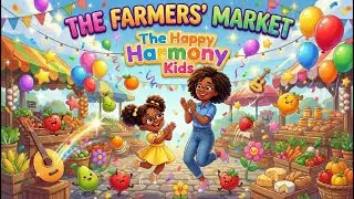 The Farmers&rsquo; Market Song🥕🍎 | Toddler Learning, Healthy Food & Movement Song #kidssongs#kids#toddlers