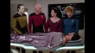 Shades of Gray Reviewed, Star Trek TNG Season 2 Episode 22  Pulaski Performs the Picard Maneuver!
