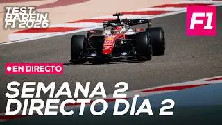 F1 DIRECTO: Test F1 Bar&eacute;in 2026 - Semana 2, d&iacute;a 2 | SoyMotor.com