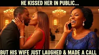 Husband Kissed His Mistress in Front of His Wife—Expecting Her to Cry… But She Smiled & Made One Cal