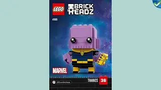 41605 Thanos LEGO&reg; Brickheadz Manual at the Brickmanuals Instruction Archive