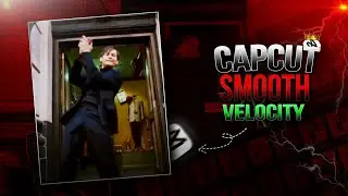 Capcut Smooth Velocity Tutorial || Velocity Tutorial in Capcut || #videoediting #velocity #edit